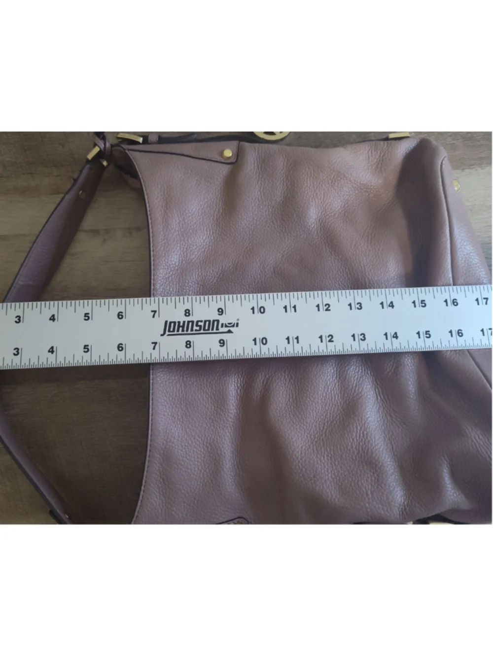 Women's Michael Kors Hobo Bag One Size Pink Gold